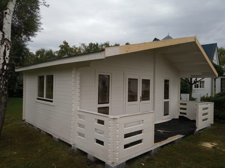 domki drewniane na działkę