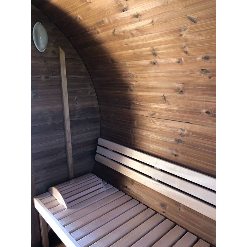 Sauna – Barrel 2,2m x 4m - obrazek 13