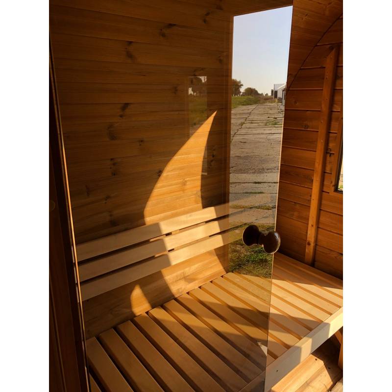 Sauna – Barrel 2,2m x 4m - obrazek 10
