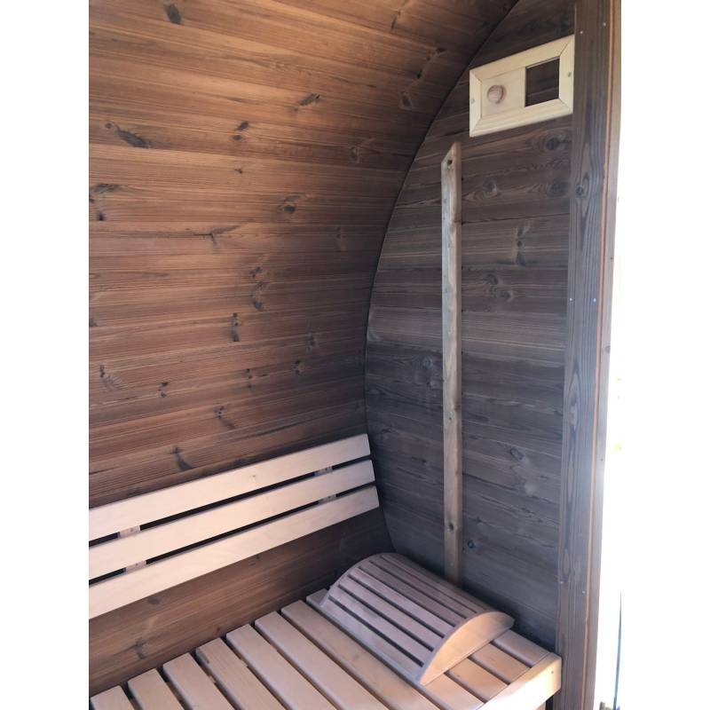 Sauna – Barrel 2,2m x 4m - obrazek 14