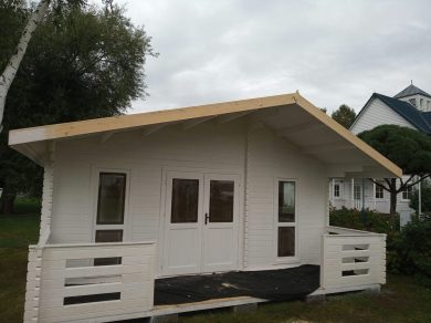 dom drewniany szkieletowy