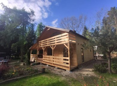 Dom drewniany kanadyjczyk