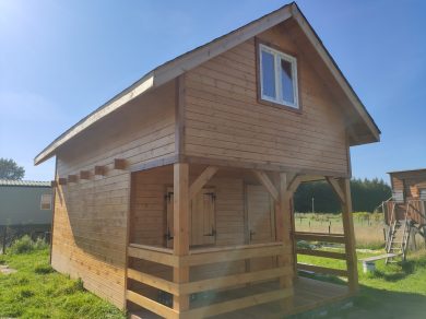 Drewniany dom kanadyjczyk