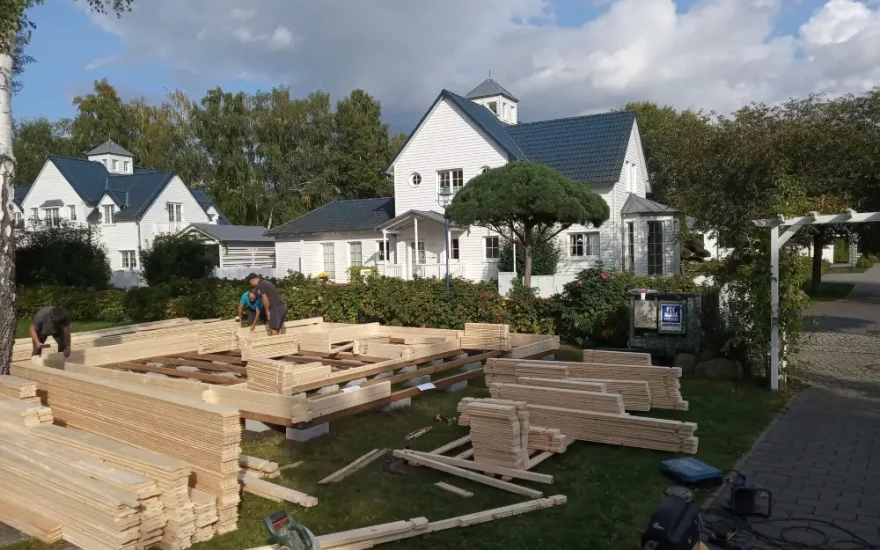 budowa domu szkieletowego z drewna