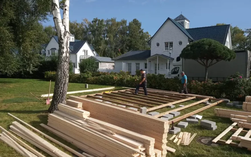 budowa domu szkieletowego z drewna