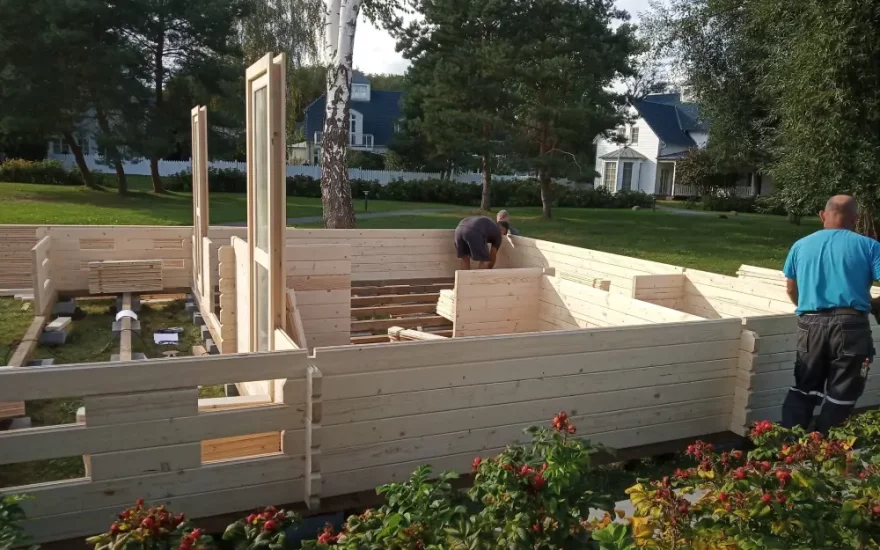 budowa domu szkieletowego z drewna