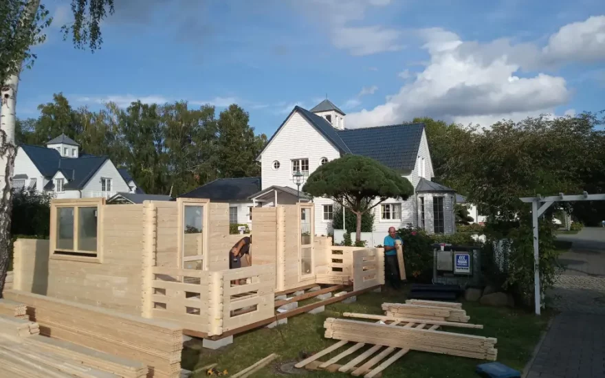 budowa domu szkieletowego z drewna