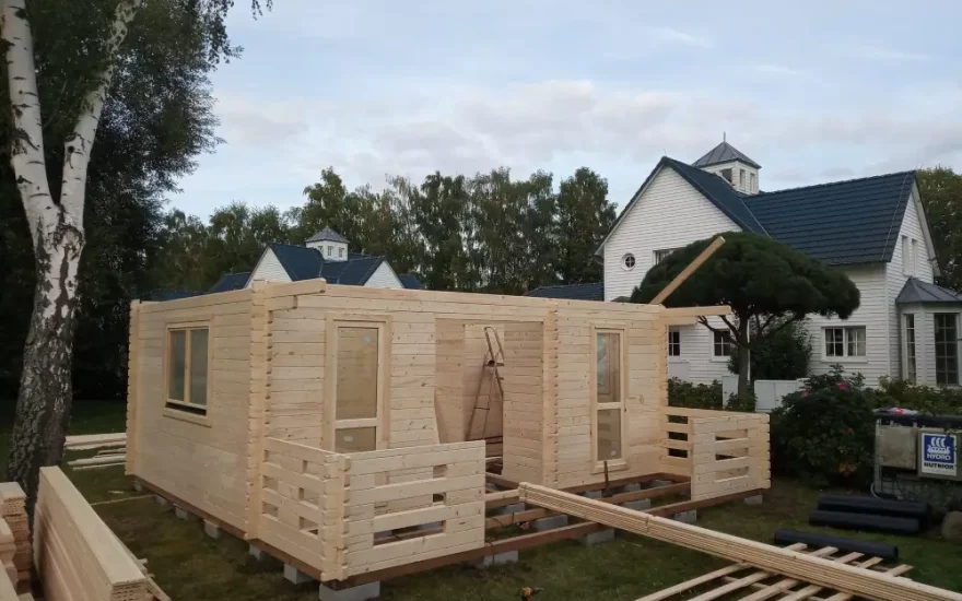 budowa domu szkieletowego z drewna