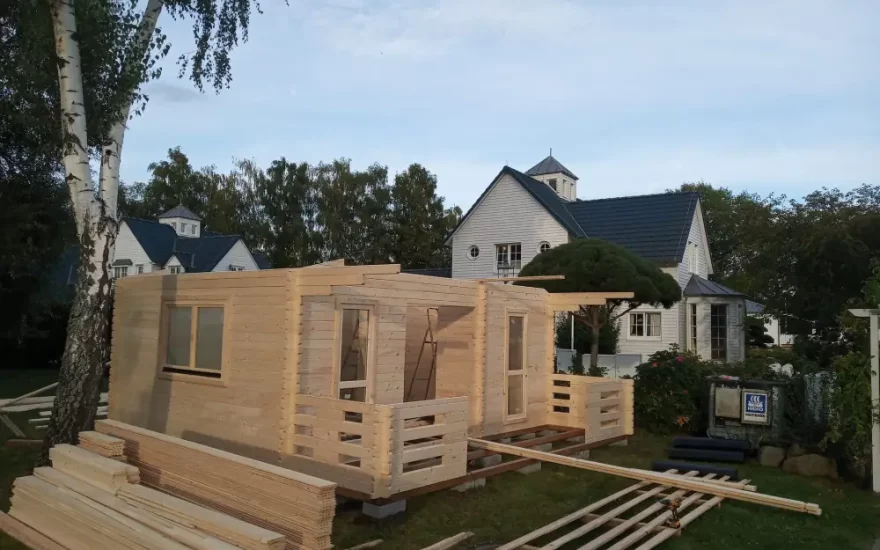 budowa domu szkieletowego z drewna