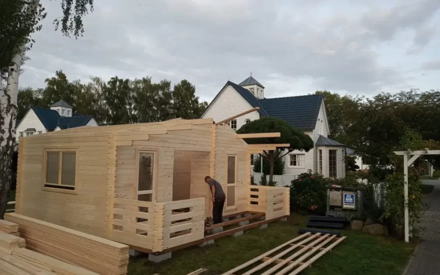 budowa domu szkieletowego z drewna