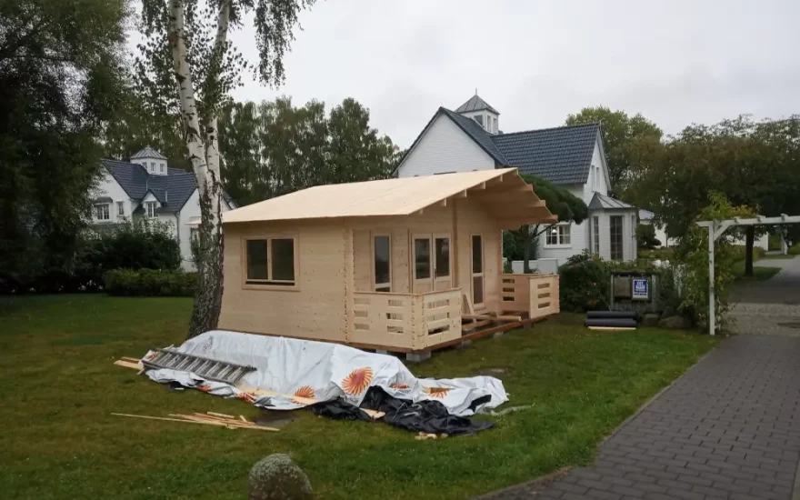 budowa domu szkieletowego z drewna