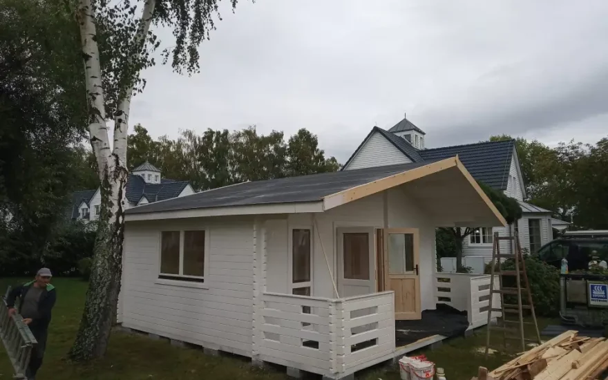 budowa domu szkieletowego z drewna